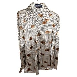 Vintage * RARE * Cesa Boutique 1970s Disco Shirt Medium